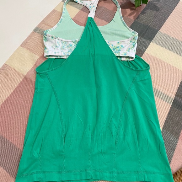 Lululemon Practice Freely Tank Frangipani Green - Picture 7 of 8